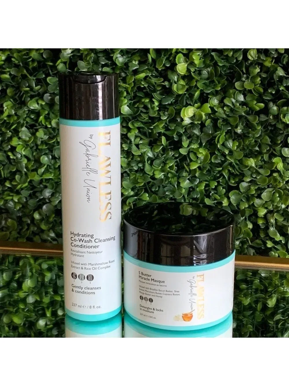 Flawless by Gabrielle Union Hair Set | NEW | Hydrating Co-Wash + Miracle Mask